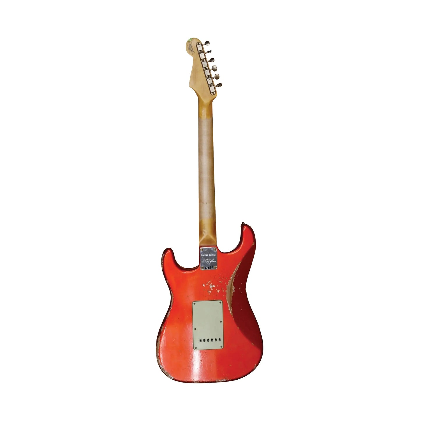 Fender 1962 NAMM 2025 Limited Edition Heavy Relic Custom Built Stratocaster - Candy Tangerine