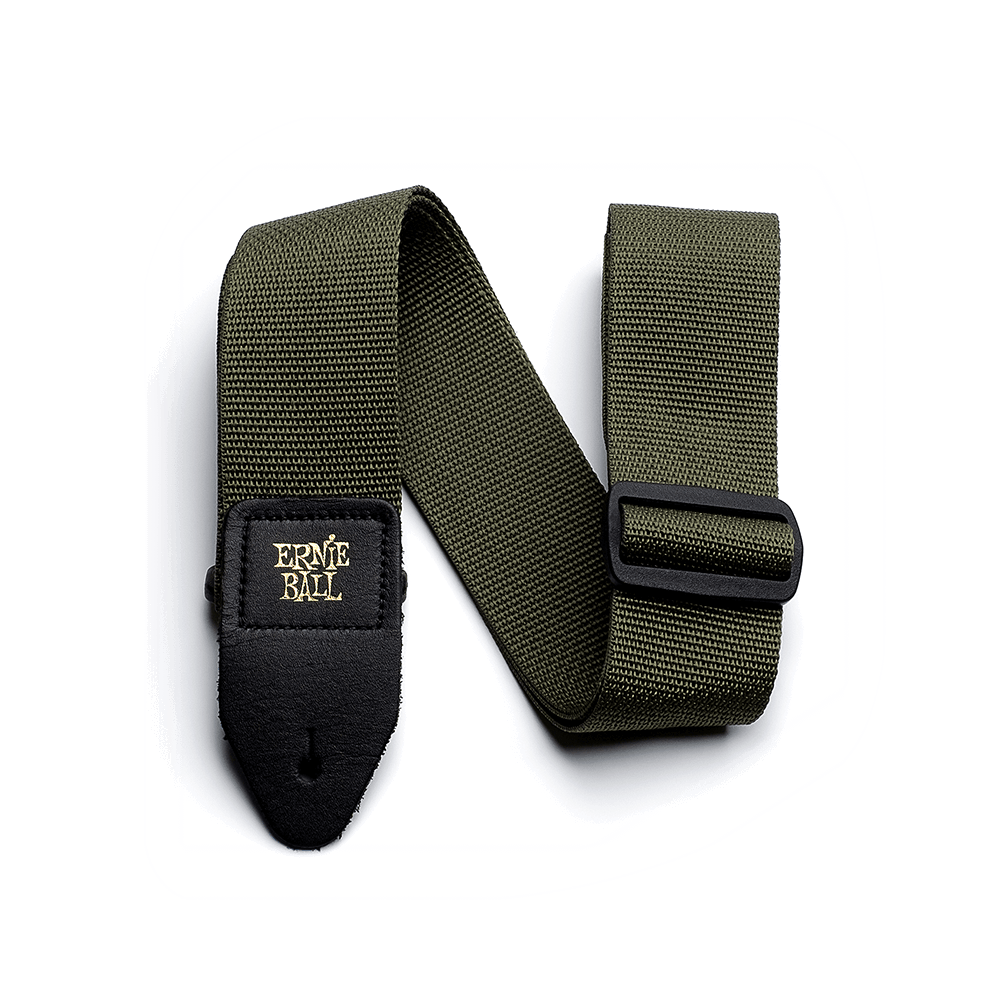 Polypro Guitar Strap/Bass Strap - Olive