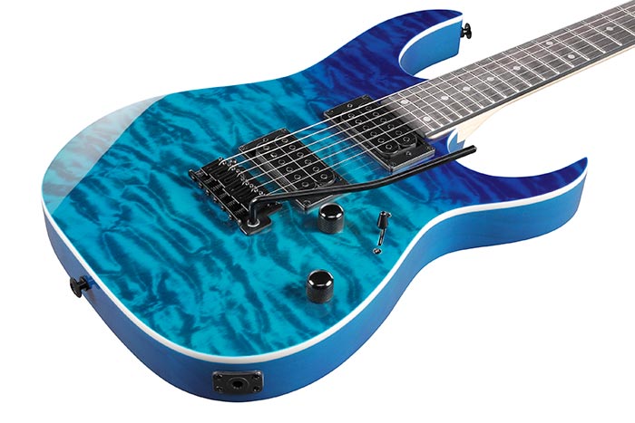 IBANEZ GRG120QASP-BGD Electric Guitar Blue Gradation
