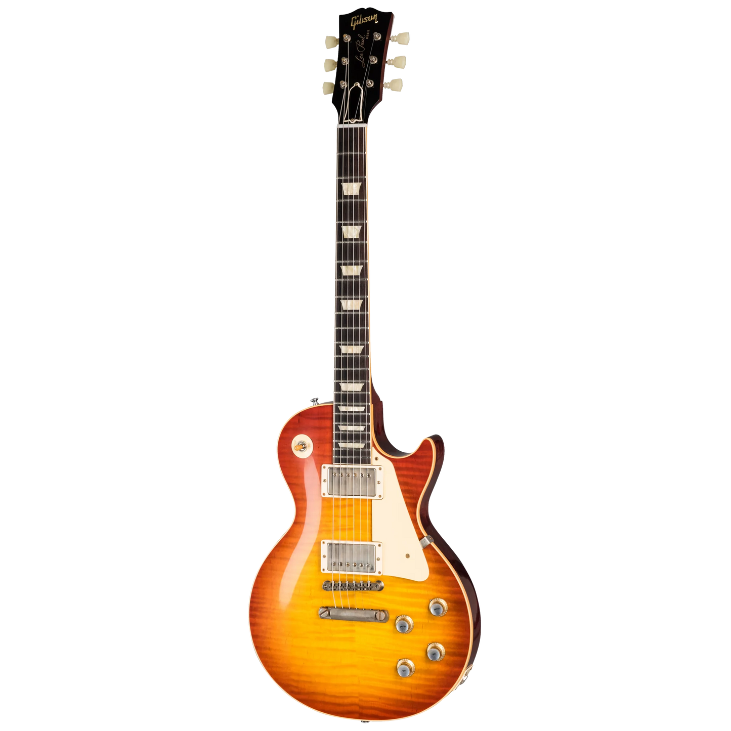 Gibson Custom 1960 Les Paul Standard Reissue, VOS, Washed Cherry Sunburst