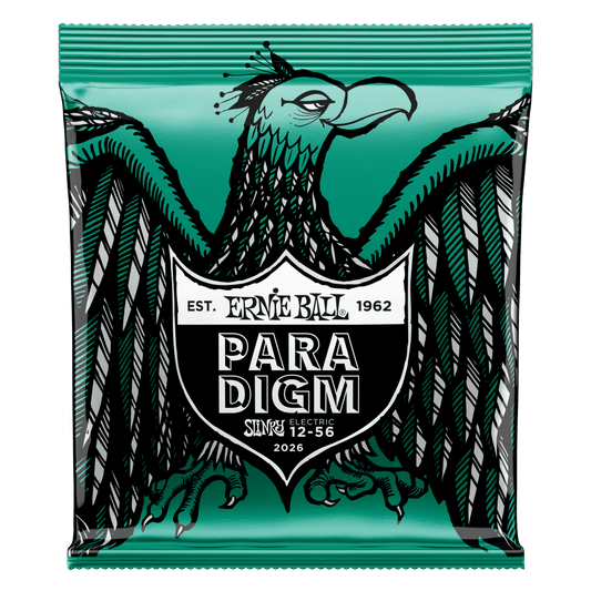ERNIE BALL Not Even Slinky Paradigm Electric Guitar Strings 12-56 Gauge P02026
