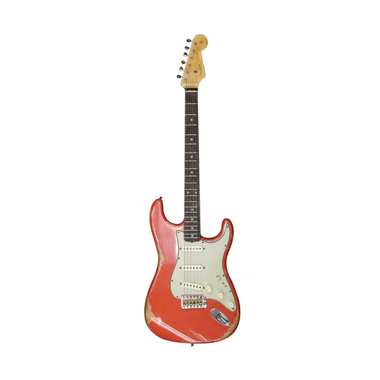 Fender 1962 NAMM 2025 Limited Edition Heavy Relic Custom Built Stratocaster - Tahitian Coral
