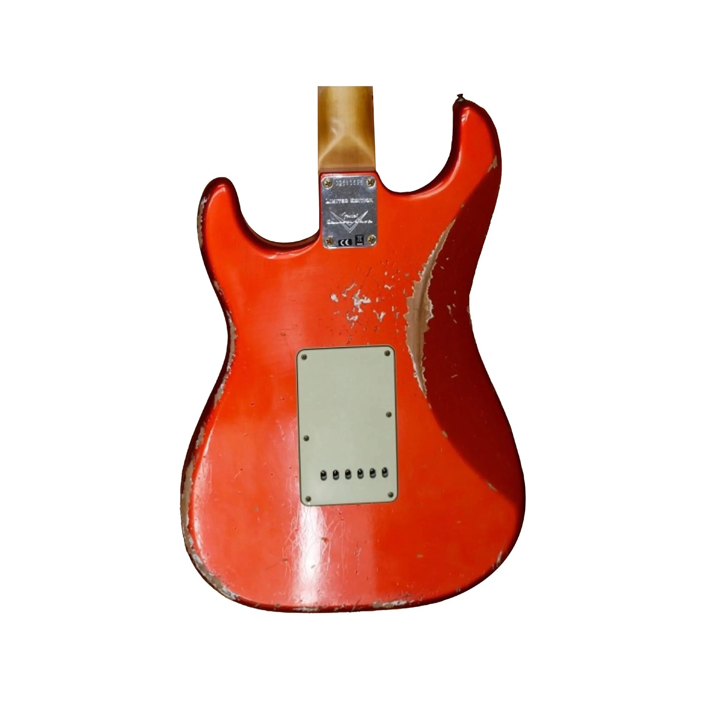 Fender 1962 NAMM 2025 Limited Edition Heavy Relic Custom Built Stratocaster - Candy Tangerine