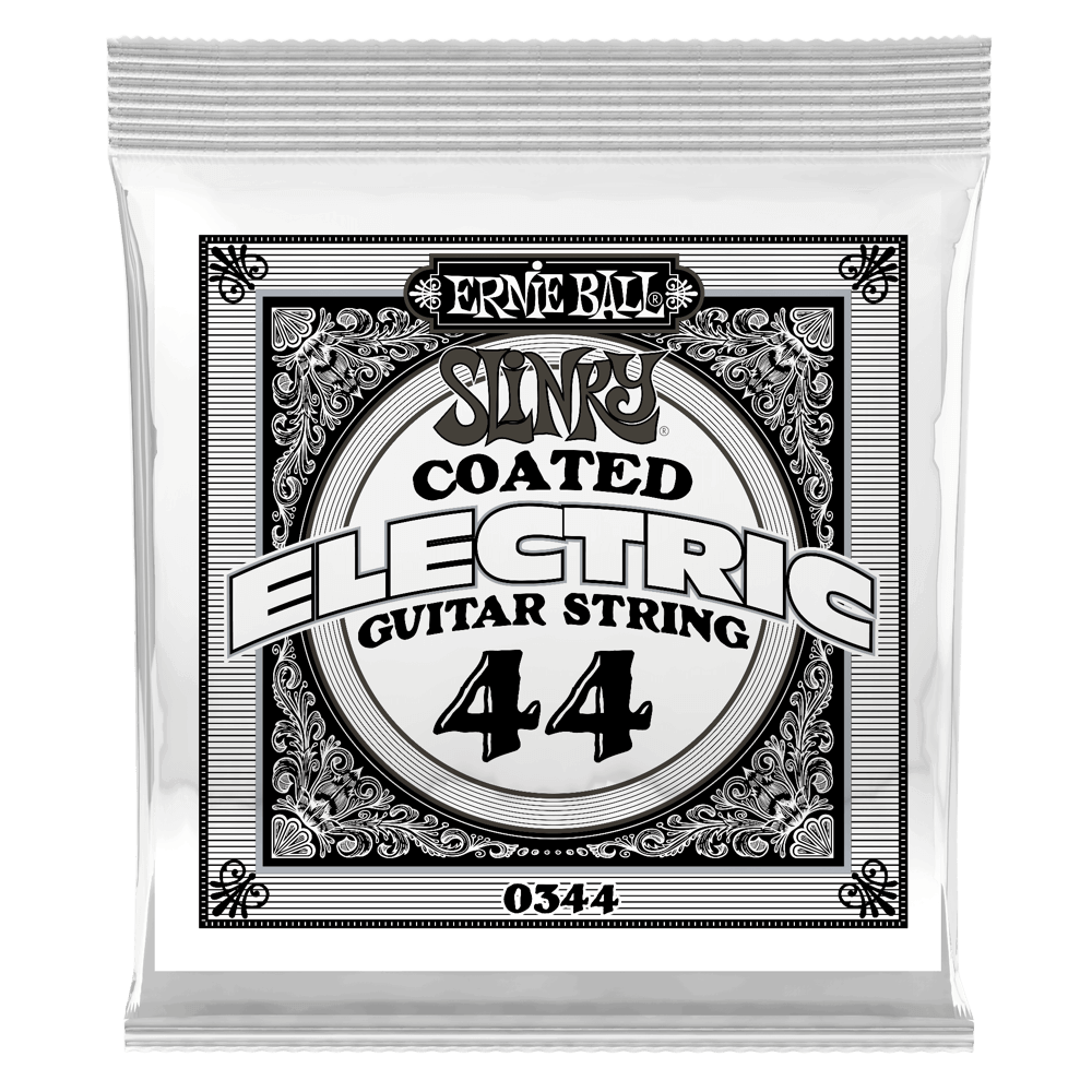 ERNIE BALL .044 Slinky Coated Nickel Wound Electric Guitar Strings 6 Pack P00344