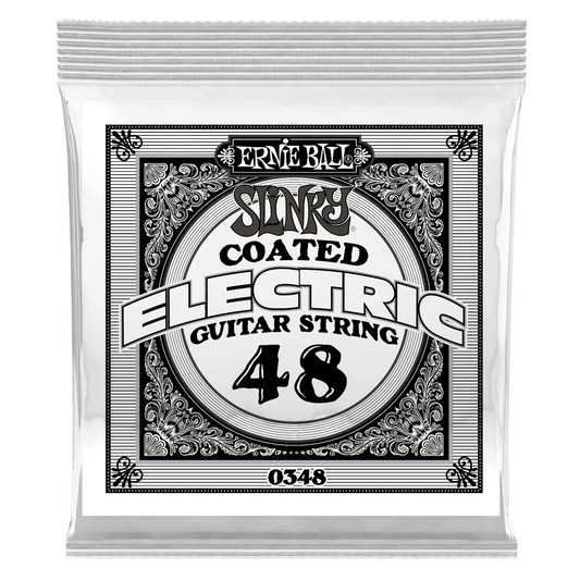 ERNIE BALL .048 Slinky Coated Nickel Wound Electric Guitar Strings 6 Pack P00348