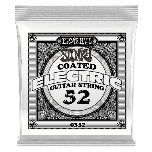 ERNIE BALL .052 Slinky Coated Nickel Wound Electric Guitar Strings 6 Pack P00352
