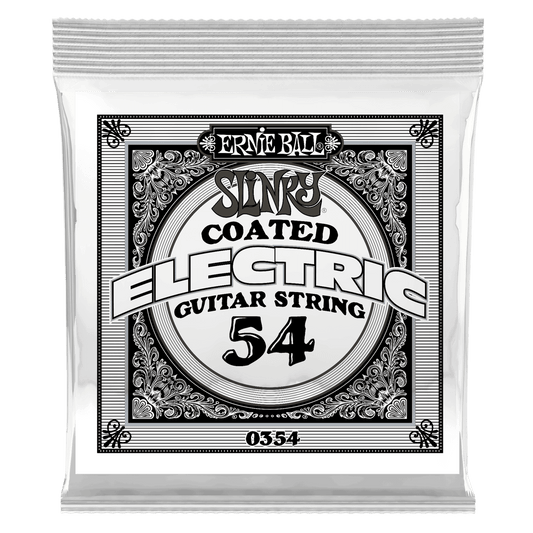 ERNIE BALL .054 Slinky Coated Nickel Wound Electric Guitar Strings 6 Pack P00354