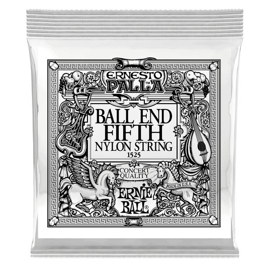 ERNIE BALL Gold 5th Ernesto Palla Nylon Ball End Classical Guitar Strings 6 Pack P01525
