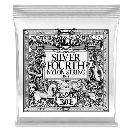 ERNIE BALL Silver 4th Ernesto Palla Nylon Classical Guitar Strings 6 Pack P01534