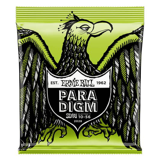 ERNIE BALL Regular Slinky Paradigm 7-String Electric Guitar Strings 10-56 Gauge P02028