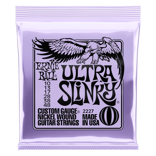 ERNIE BALL Ultra Slinky Nickel Wound Electric Guitar Strings 10-48 Gauge P02227
