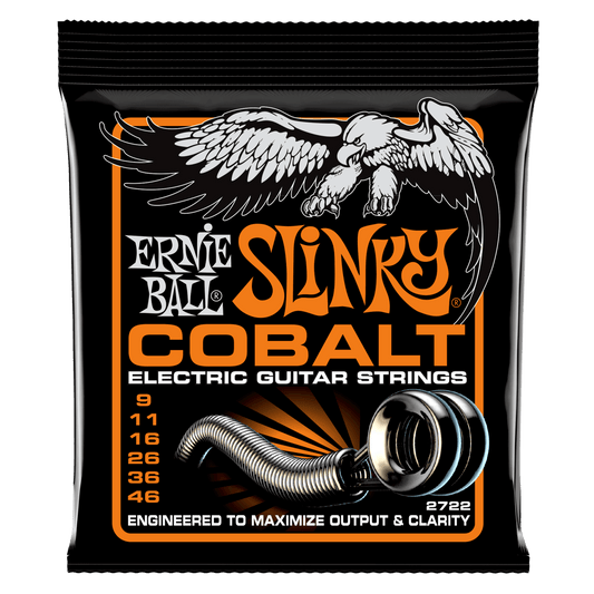 ERNIE BALL  Hybrid Slinky Cobalt Electric Guitar Strings 9-46 Gauge P02722