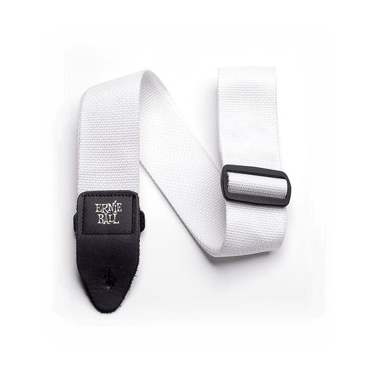 Polypro Guitar Strap/Bass Strap - White