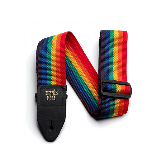 Polypro Guitar or Bass Stap - Rainbow