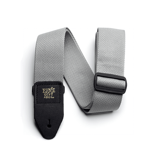 Polypro Guitar Strap/Bass Strap - Gray