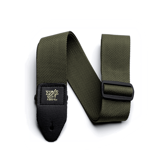 Polypro Guitar Strap/Bass Strap - Olive
