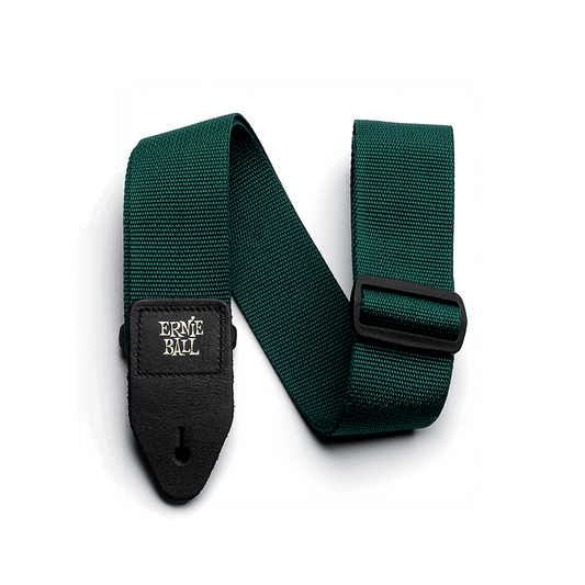 Polypro Guitar Strap/Bass Strap - Forest Green