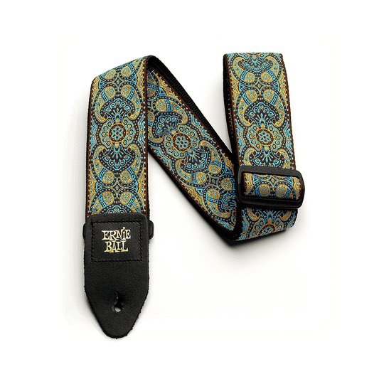 Classic Jacquard Guitar Strap/Bass Strap - Imperial Paisley