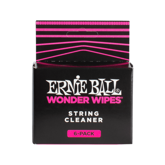 Ernie Ball Wonder Wipes String Cleaner - 6 Pack P04277