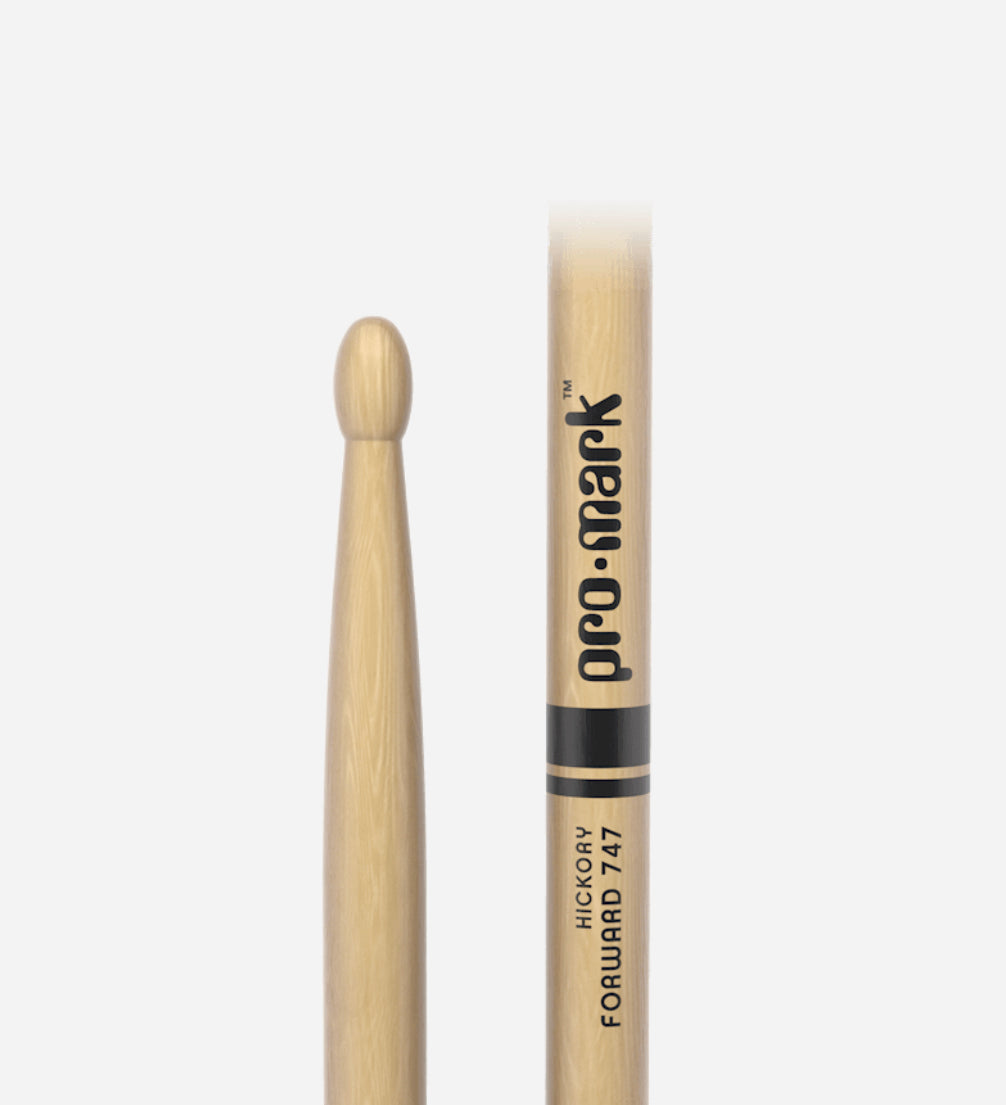 Promark TX747W Drumstick Lacquered Hickory