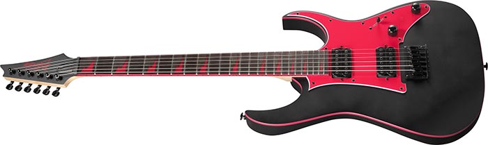 IBANEZ GRG131DX-BKF Electric Guitar Black Flat