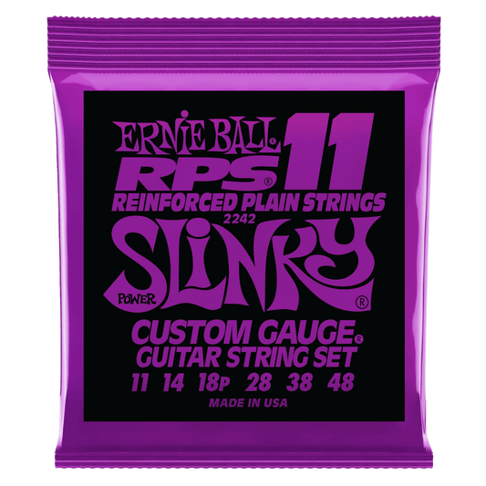 ERNIE BALL Power Slinky RPS Nickel Wound Electric Guitar Strings 11-48 Gauge P02242